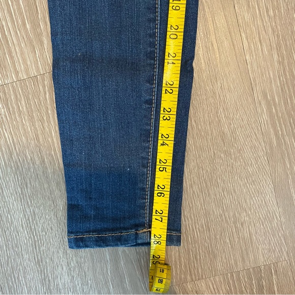 1822 Denim Slightly Distressed Skinny Jeans, 26, Blue - Picture 2 of 6